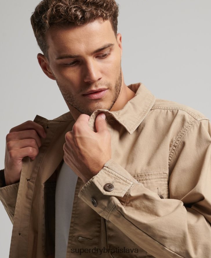 Superdry muži vintage bojové tričko 6B4ZTR199 oblečenie opálenie