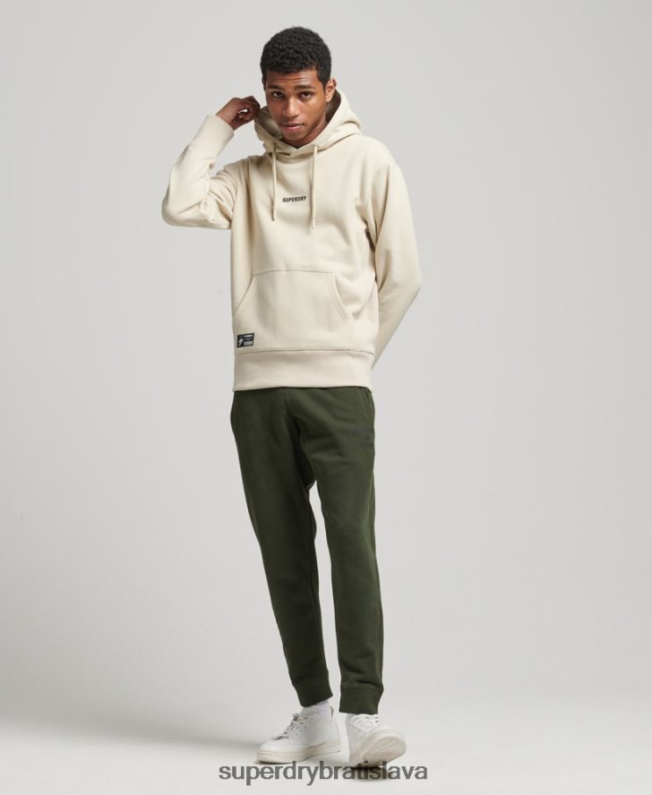 Superdry muži Mikina s mikro logom 6B4ZTR5997 oblečenie béžová