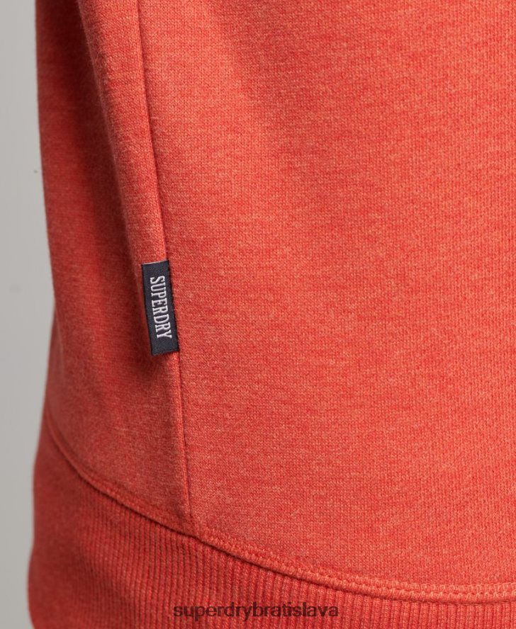 Superdry muži baseballová mikina 6B4ZTR700 oblečenie oranžová