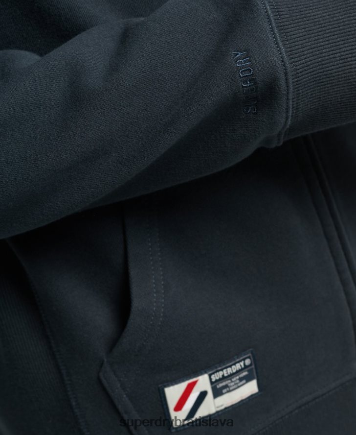 Superdry muži kód nevyhnutná mikina na zips 6B4ZTR5147 oblečenie námorníctvo