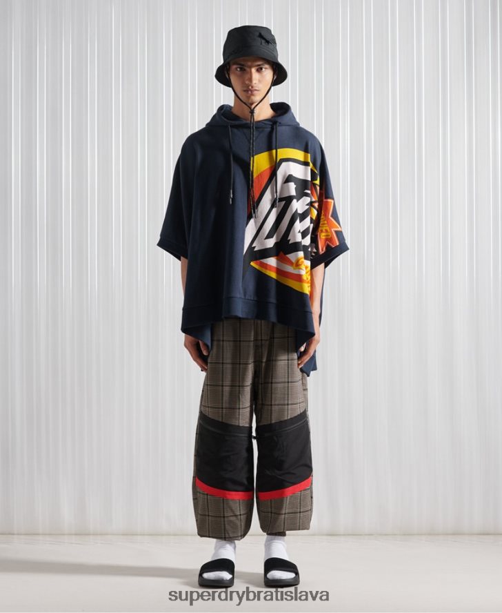 Superdry muži mikina s kapucňou sdx rex z limitovanej edície 6B4ZTR5233 oblečenie námorníctvo