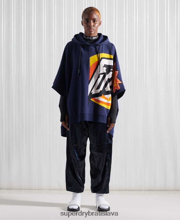 Superdry muži mikina s kapucňou sdx rex z limitovanej edície 6B4ZTR5233 oblečenie námorníctvo