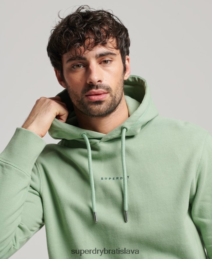 Superdry muži mikina s logom kód prebytok 6B4ZTR493 oblečenie zelená