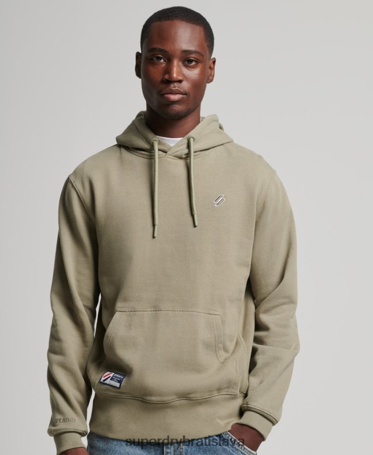Superdry muži nevyhnutná mikina s kapucňou 6B4ZTR5228 oblečenie kaki