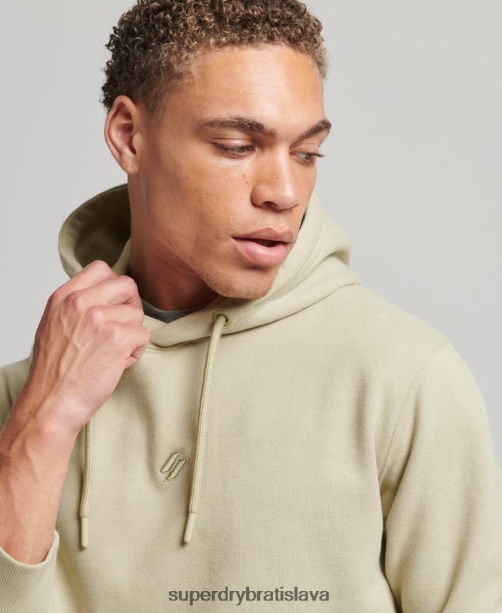 Superdry muži Športová klubová mikina s logom 6B4ZTR850 oblečenie béžová