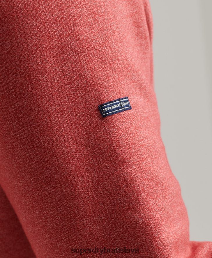 Superdry muži vintage cooper klasická crew mikina 6B4ZTR5224 oblečenie červená