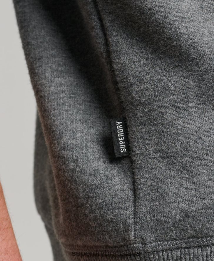 Superdry muži vintage vyšívaná mikina s logom 6B4ZTR532 oblečenie sivá