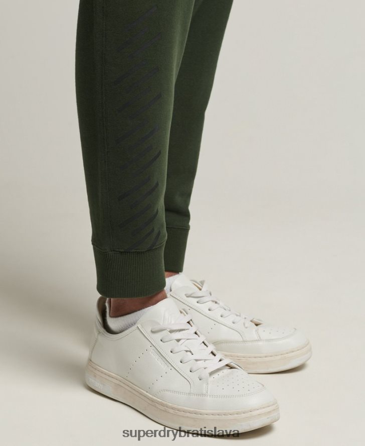 Superdry muži kód core šport joggers 6B4ZTR6417 oblečenie kaki