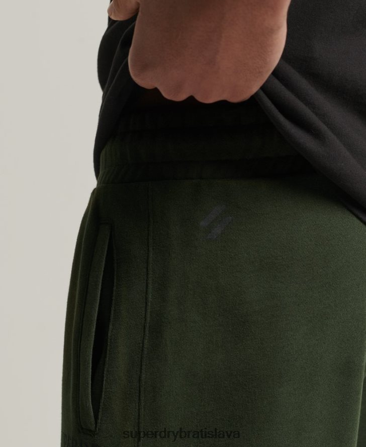 Superdry muži kód core šport joggers 6B4ZTR6417 oblečenie kaki