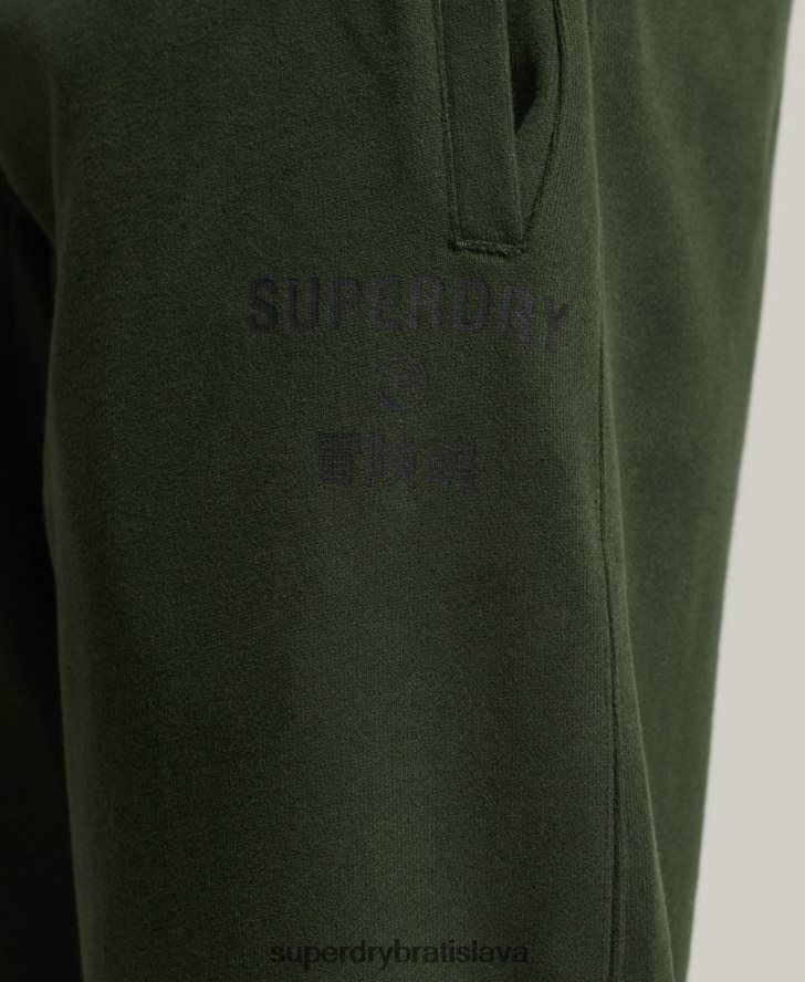 Superdry muži kód core šport joggers 6B4ZTR6417 oblečenie kaki