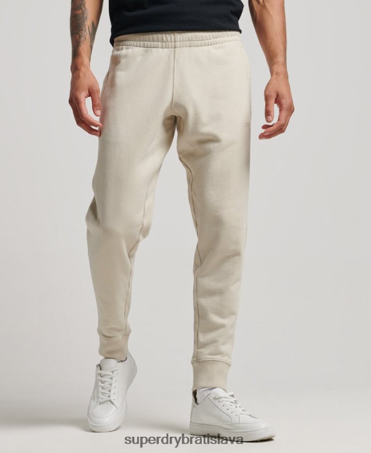 Superdry muži kód mikro logo joggers 6B4ZTR6366 oblečenie béžová