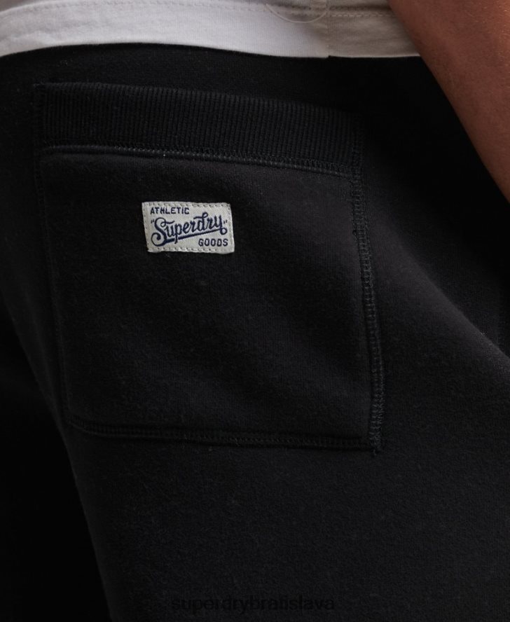 Superdry muži ročník logo záujem joggers 6B4ZTR6425 oblečenie čierna