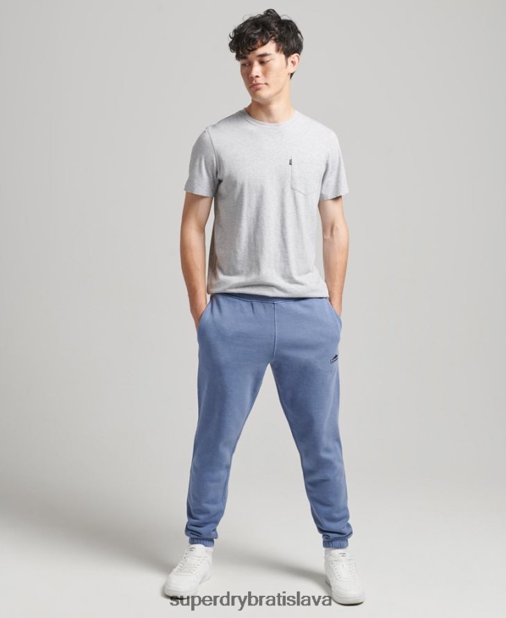 Superdry muži ročník terénnych joggerov z 90. rokov 6B4ZTR6374 oblečenie námorníctvo