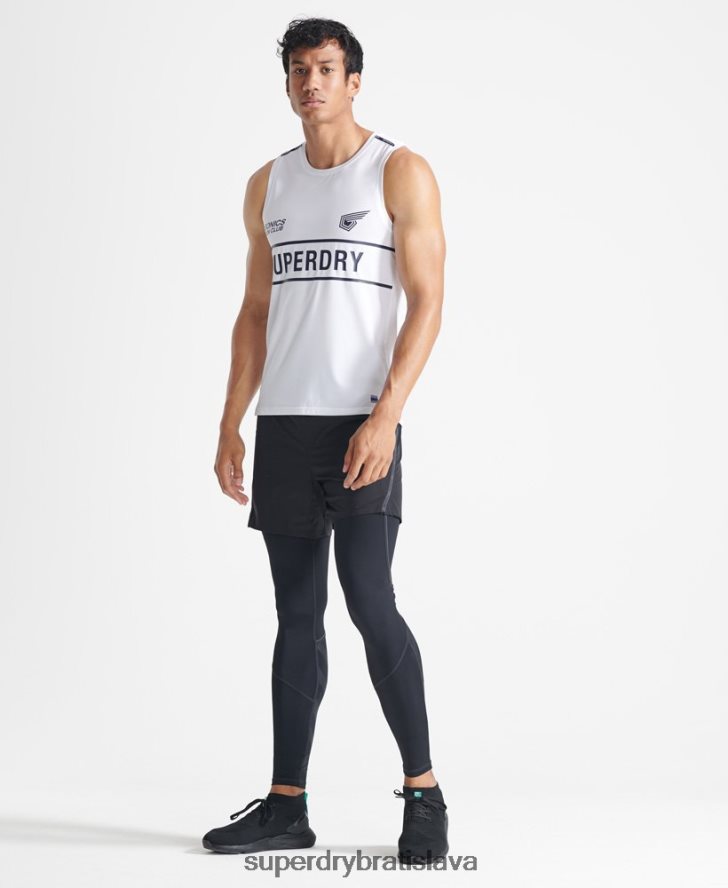 Superdry muži spustiť tesné nohavice 6B4ZTR1438 oblečenie čierna