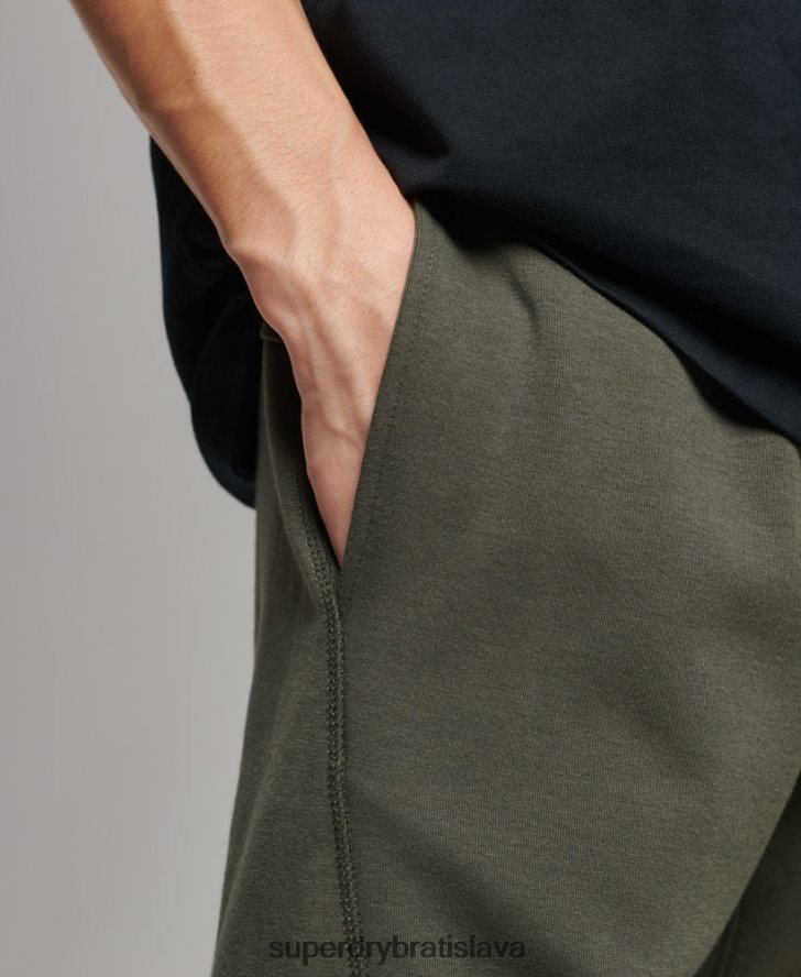 Superdry muži tech tapered joggers 6B4ZTR6389 oblečenie kaki