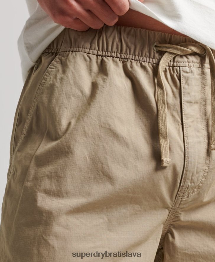 Superdry muži tkané joggery 6B4ZTR23 oblečenie opálenie