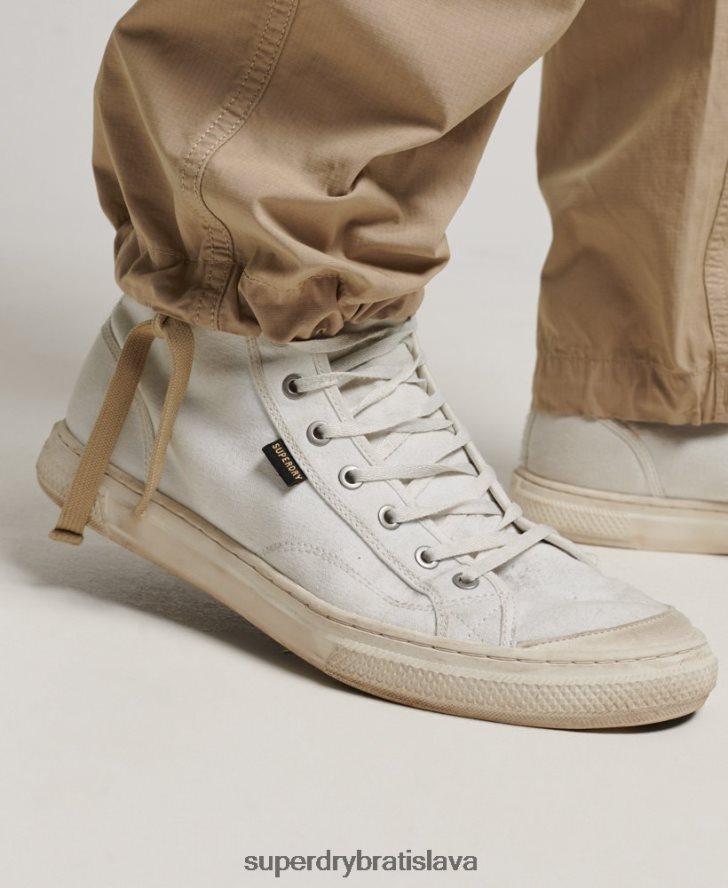 Superdry muži tkané joggery 6B4ZTR23 oblečenie opálenie