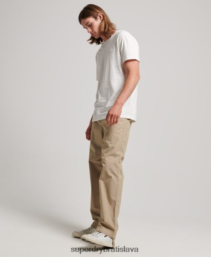 Superdry muži tkané joggery 6B4ZTR23 oblečenie opálenie
