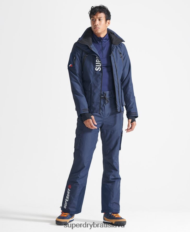 Superdry muži ultimátne záchranárske nohavice 6B4ZTR6399 oblečenie námorníctvo
