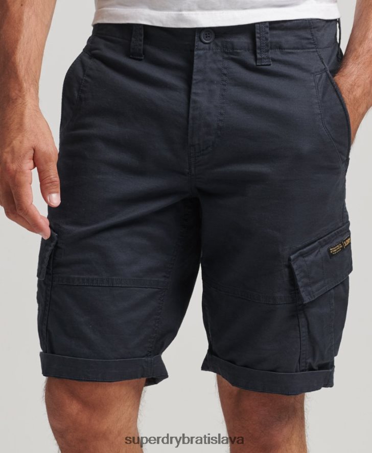 Superdry muži Cargo šortky s jadrom z organickej bavlny 6B4ZTR244 oblečenie námorníctvo