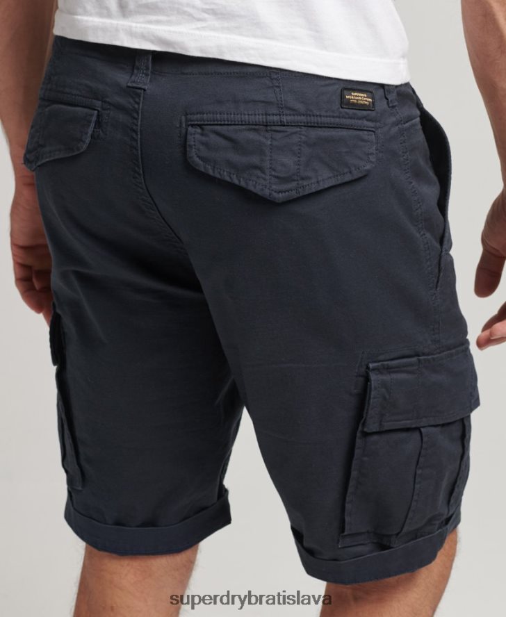 Superdry muži Cargo šortky s jadrom z organickej bavlny 6B4ZTR244 oblečenie námorníctvo