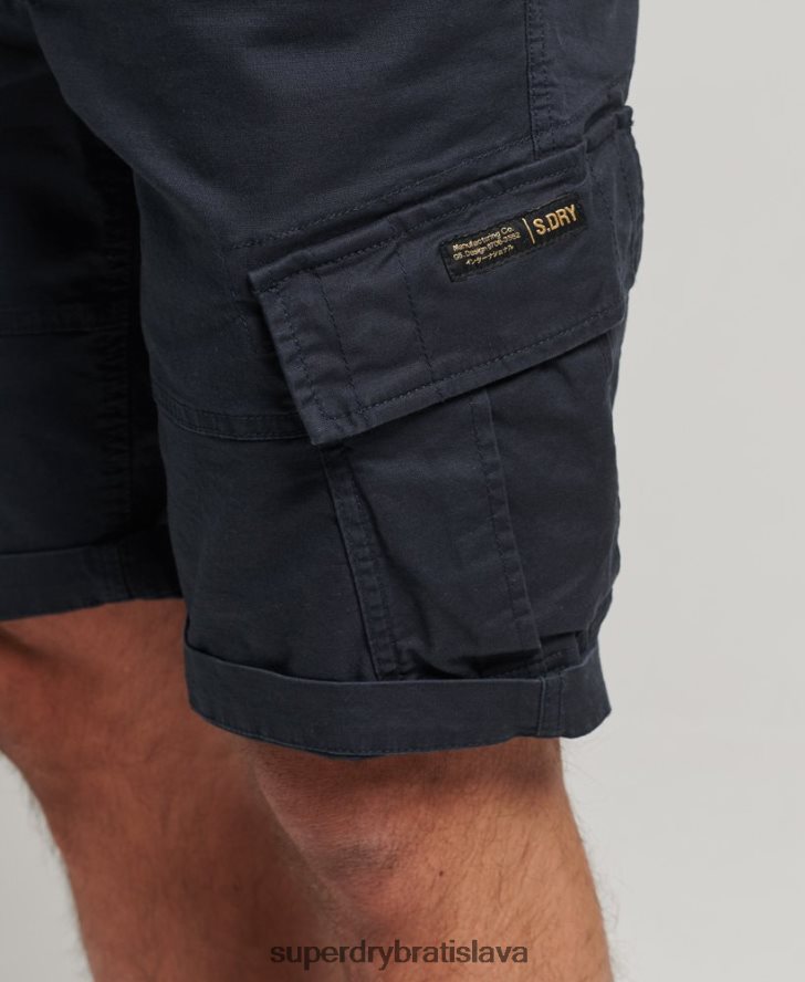 Superdry muži Cargo šortky s jadrom z organickej bavlny 6B4ZTR244 oblečenie námorníctvo