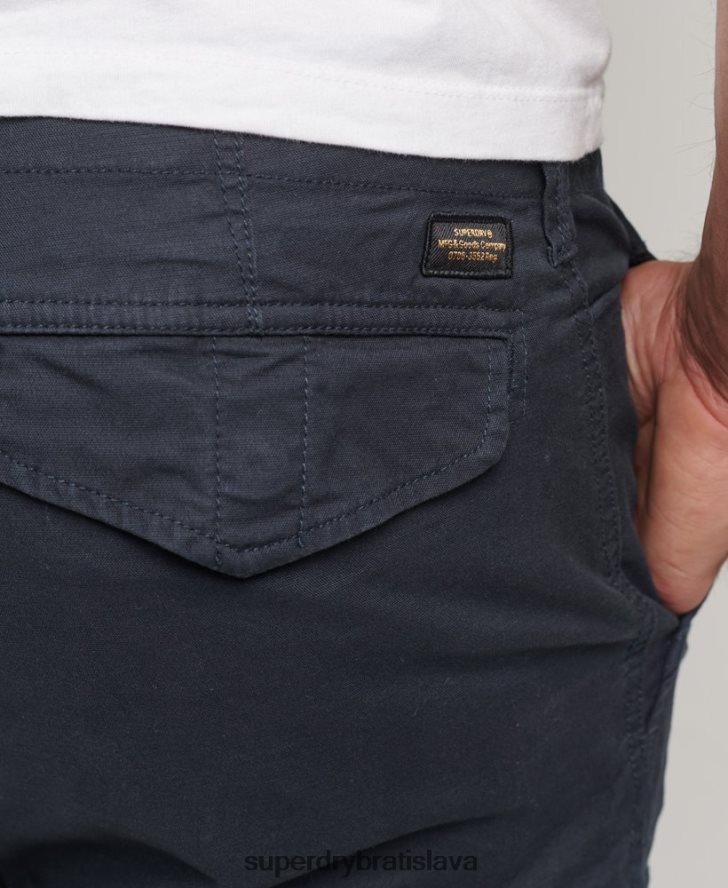 Superdry muži Cargo šortky s jadrom z organickej bavlny 6B4ZTR244 oblečenie námorníctvo