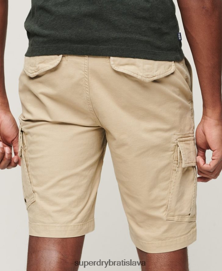 Superdry muži Cargo šortky s jadrom z organickej bavlny 6B4ZTR248 oblečenie krém