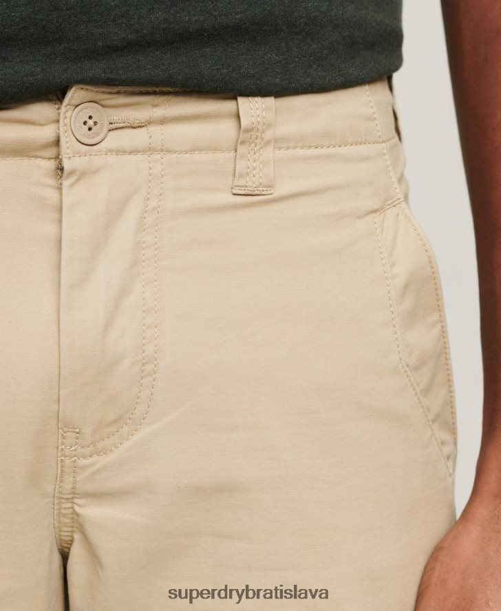 Superdry muži Cargo šortky s jadrom z organickej bavlny 6B4ZTR248 oblečenie krém