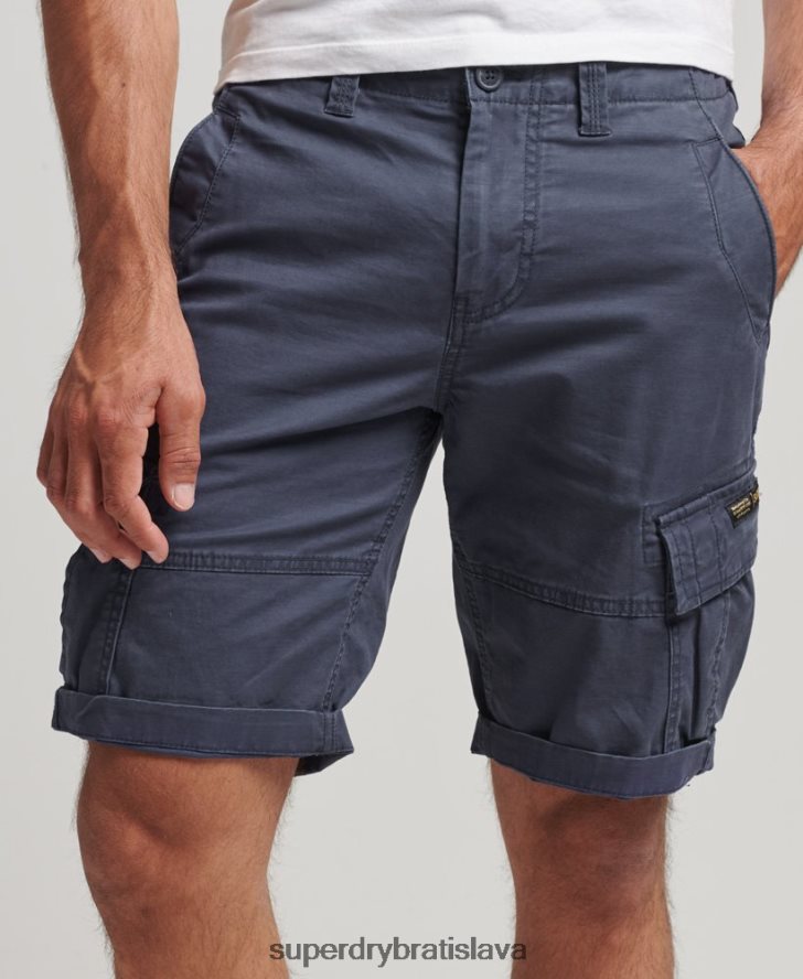 Superdry muži Cargo šortky s jadrom z organickej bavlny 6B4ZTR265 oblečenie námorníctvo