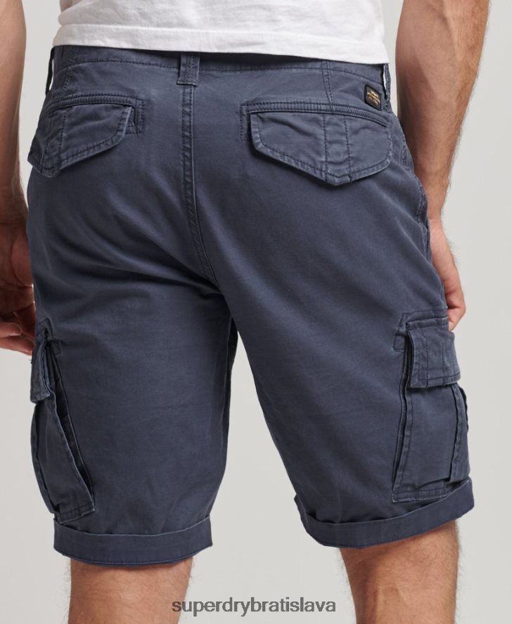 Superdry muži Cargo šortky s jadrom z organickej bavlny 6B4ZTR265 oblečenie námorníctvo