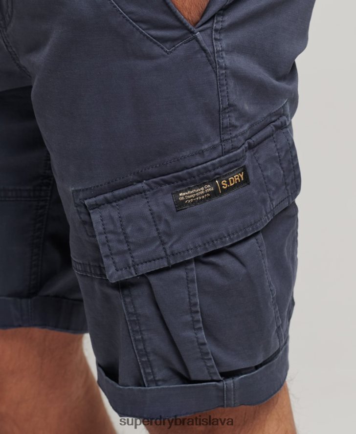 Superdry muži Cargo šortky s jadrom z organickej bavlny 6B4ZTR265 oblečenie námorníctvo