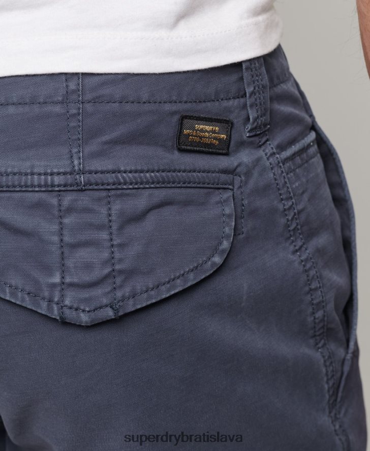 Superdry muži Cargo šortky s jadrom z organickej bavlny 6B4ZTR265 oblečenie námorníctvo