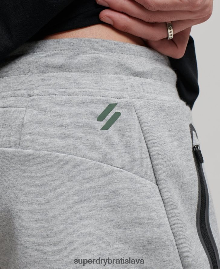 Superdry muži gymtech šortky 6B4ZTR283 oblečenie sivá