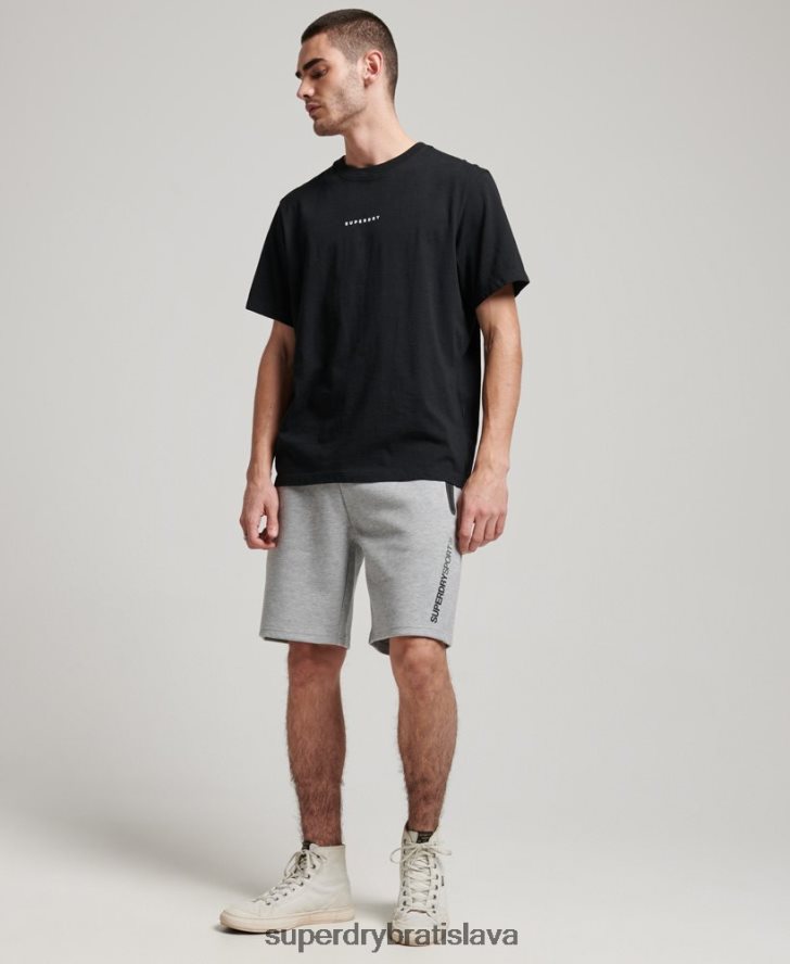 Superdry muži gymtech šortky 6B4ZTR283 oblečenie sivá