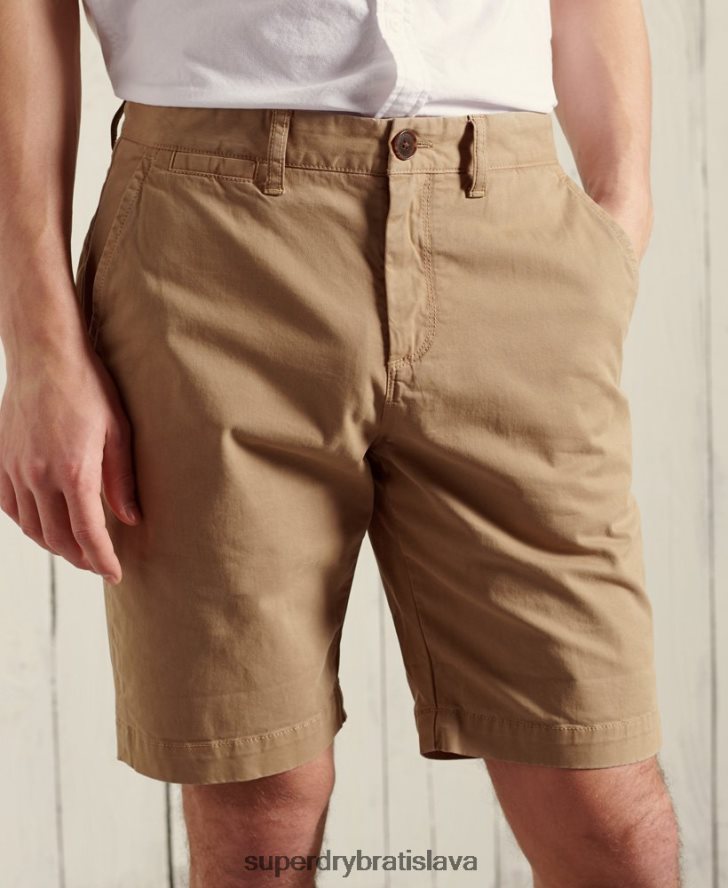 Superdry muži medzinárodné chino šortky 6B4ZTR6495 oblečenie žltá