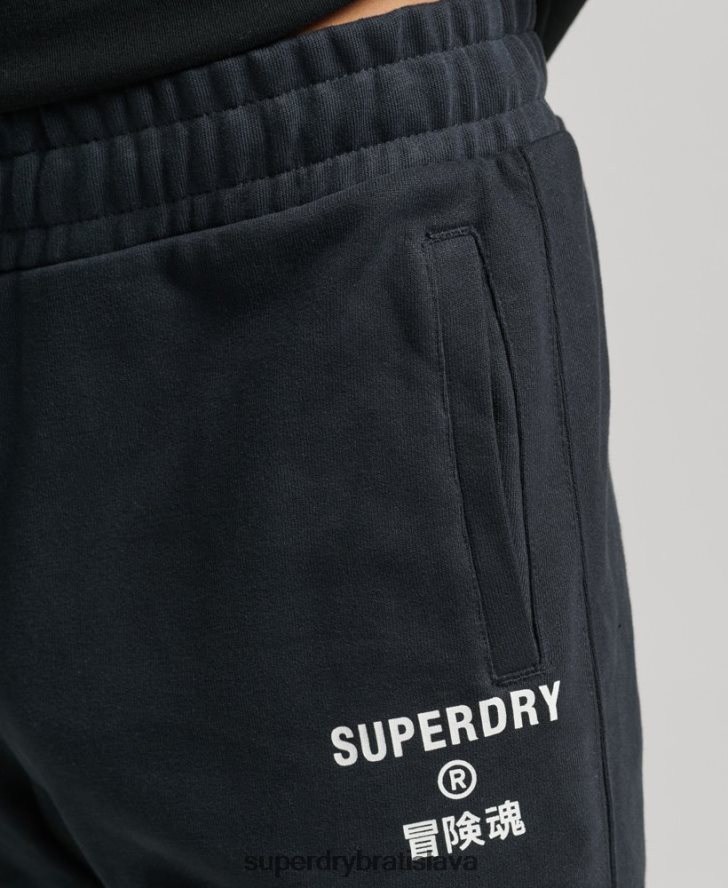 Superdry muži športové šortky code core 6B4ZTR360 oblečenie námorníctvo