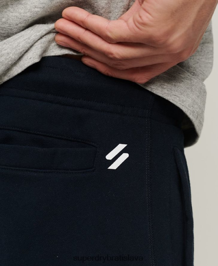 Superdry muži športové voľné šortky 6B4ZTR296 oblečenie námorníctvo