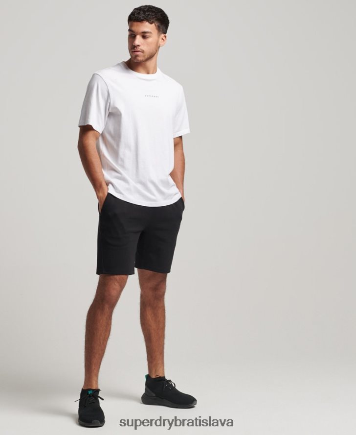 Superdry muži technické šortky 6B4ZTR287 oblečenie čierna