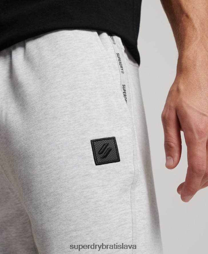Superdry muži technické šortky 6B4ZTR290 oblečenie sivá