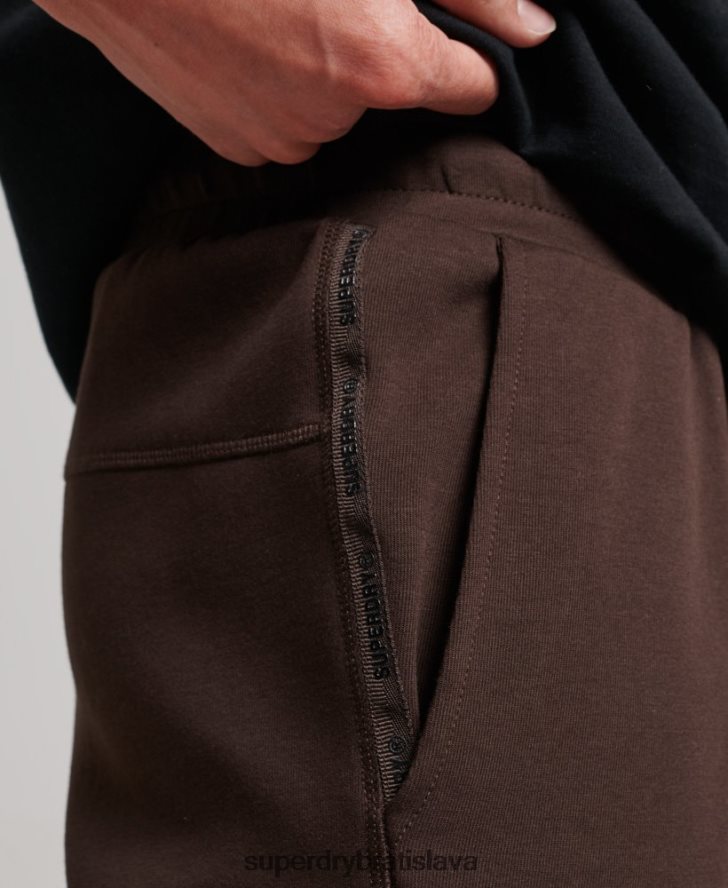 Superdry muži technické šortky 6B4ZTR301 oblečenie hnedá