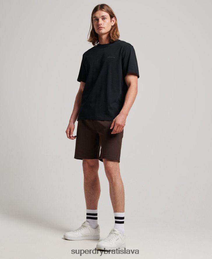 Superdry muži technické šortky 6B4ZTR301 oblečenie hnedá