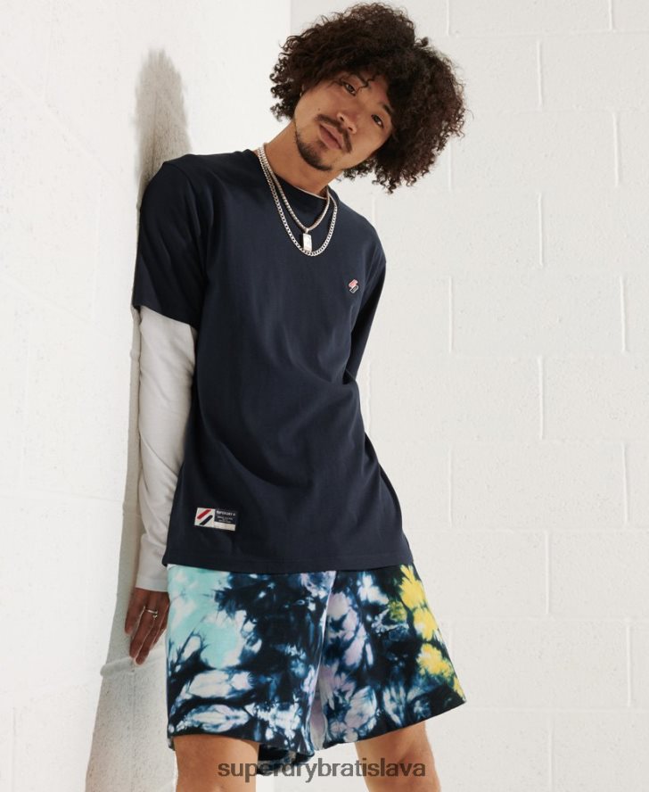 Superdry muži tie dye pot šortky 6B4ZTR337 oblečenie multi