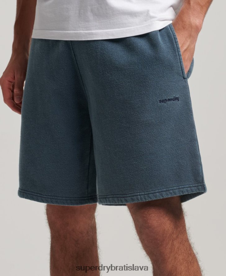 Superdry muži vintage mark šortky 6B4ZTR286 oblečenie námorníctvo