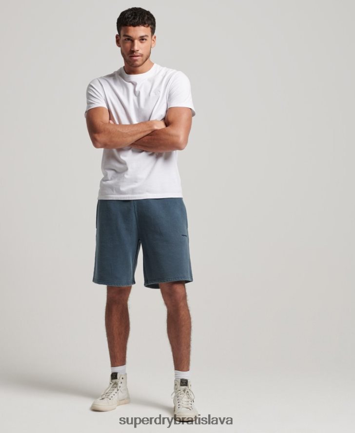Superdry muži vintage mark šortky 6B4ZTR286 oblečenie námorníctvo