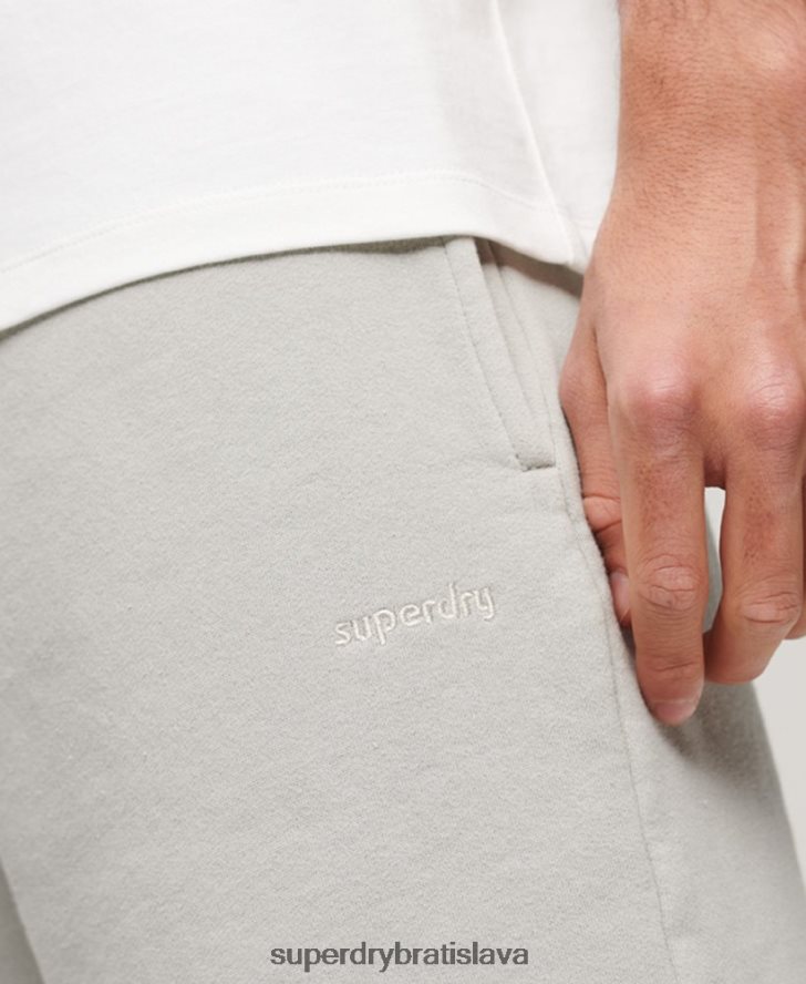 Superdry muži vintage mark šortky 6B4ZTR297 oblečenie svetlo šedá