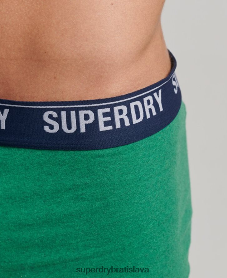 Superdry muži Dvojbalenie kufra z organickej bavlny 6B4ZTR1779 oblečenie zelená