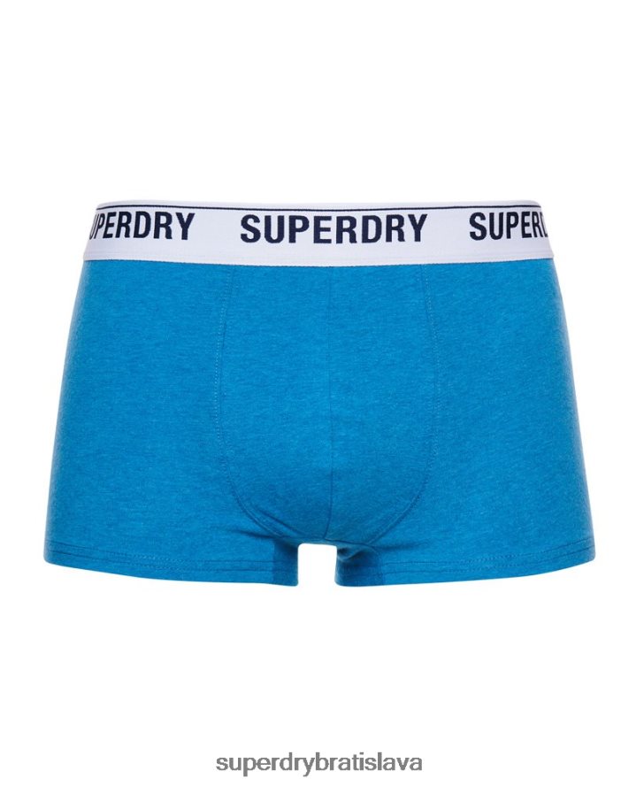 Superdry muži Jednobalenie kufra z organickej bavlny 6B4ZTR1877 oblečenie Modrá