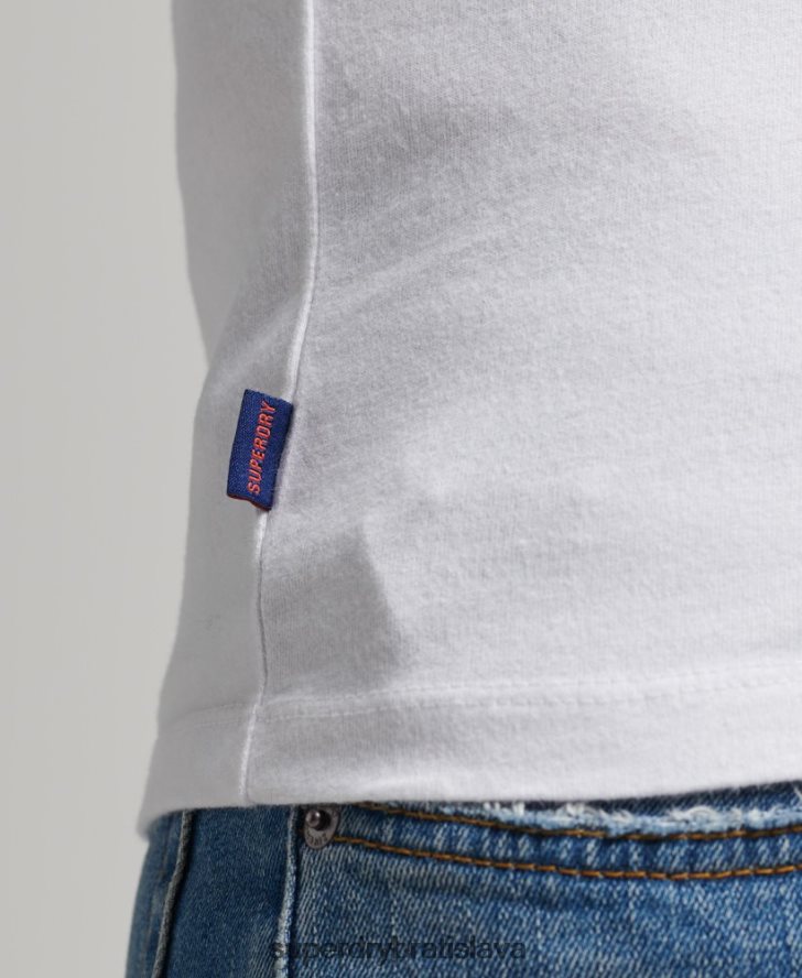 Superdry muži Základný baseballový top s dlhým rukávom z organickej bavlny 6B4ZTR1496 oblečenie zelená
