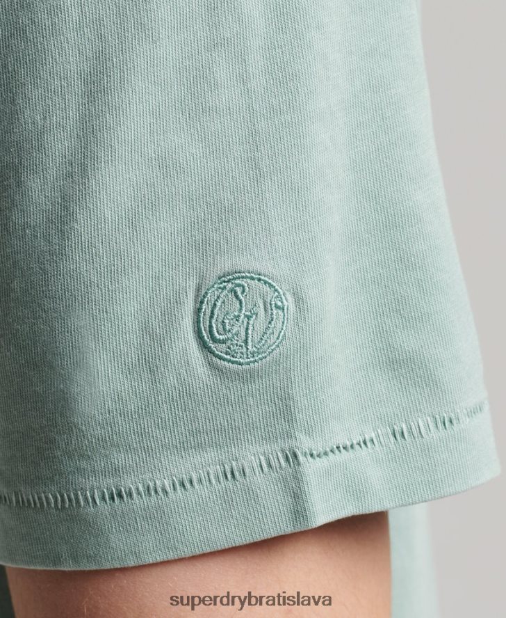 Superdry muži organická bavlna vintage surfer ranchero tričko 6B4ZTR4886 oblečenie svetlo modrá